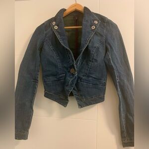 Fox Blue Jean Jacket Classic Denim Style